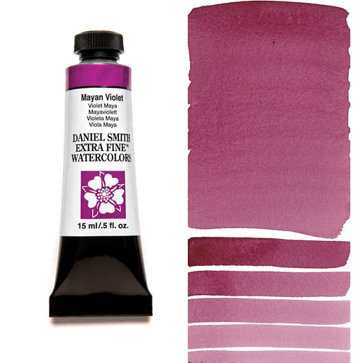DANIEL SMITH Watercolour - 15mL - Mayan Violet