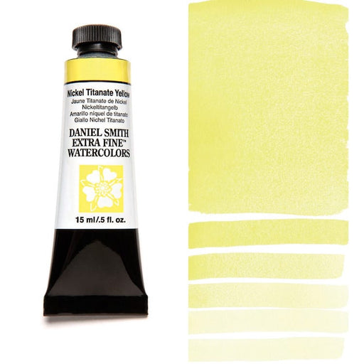DANIEL SMITH Watercolour - 15mL - Nickel Titanate Yellow 