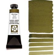 DANIEL SMITH Watercolour - 15mL - Olive Green (PY97,PB29,PBr7)