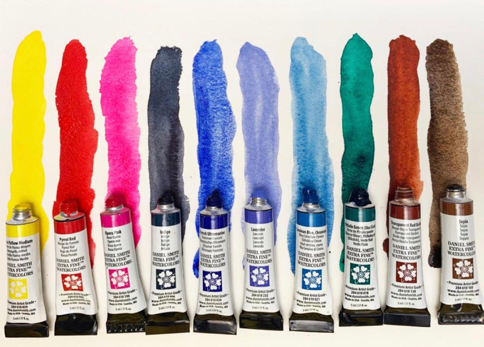 DANIEL SMITH Pablo Ruben's Master Artist Watercolour Set - 5mL x 10 Colours