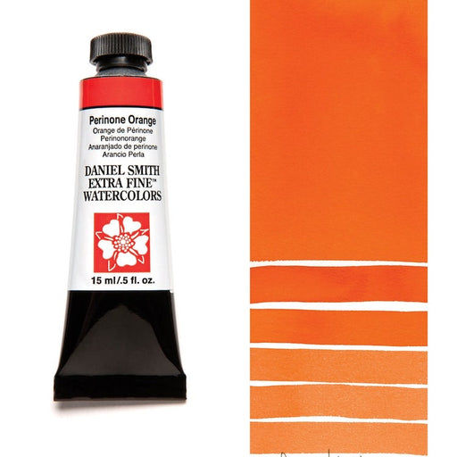 DANIEL SMITH Watercolour - 15mL - Perinone Orange