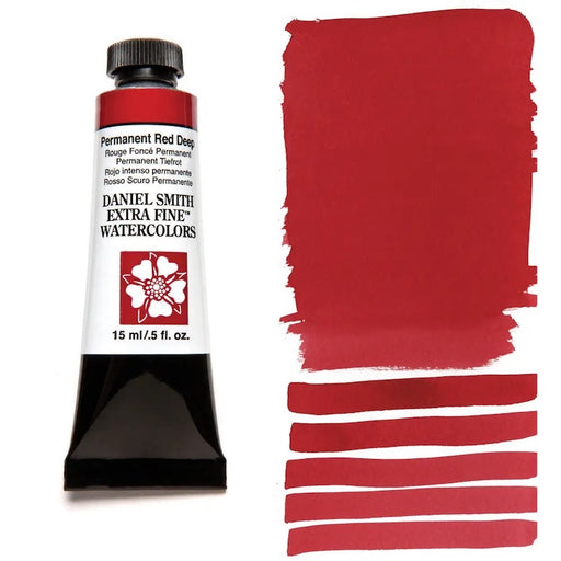 DANIEL SMITH Watercolour - 15mL - Permanent Deep Red