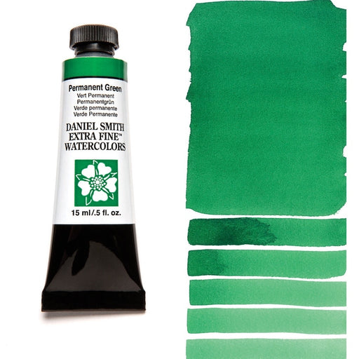 DANIEL SMITH Watercolour - 15mL - Permanent Green