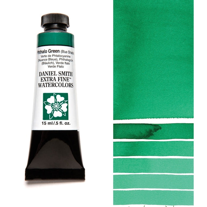DANIEL SMITH Watercolour - 15mL - Phthalo Green (BS)