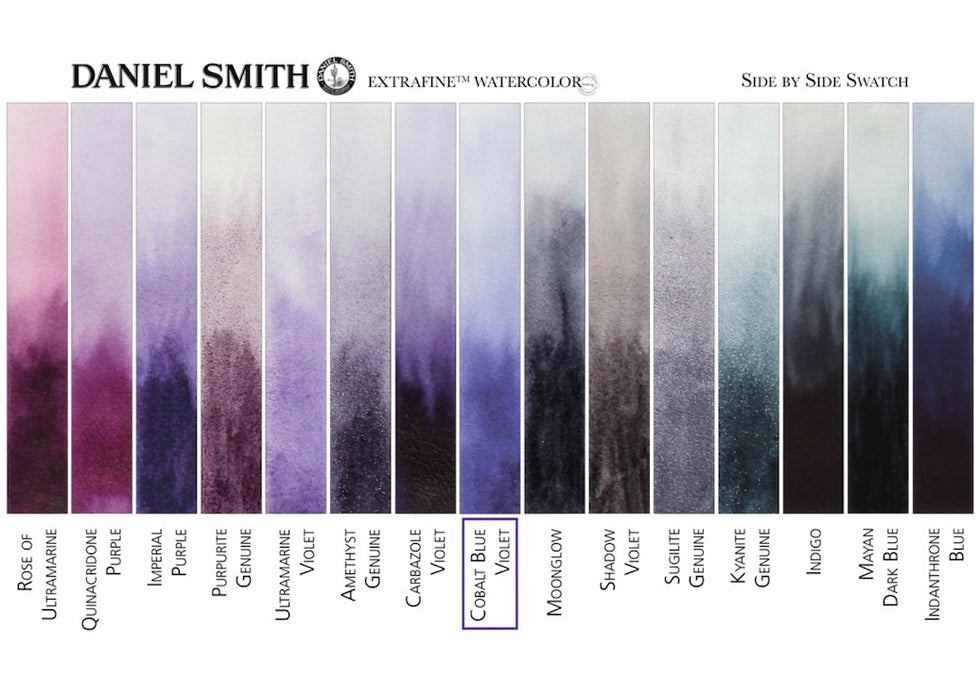 DANIEL SMITH Watercolour - 15mL - Cobalt Blue Violet (PB28,PV19)