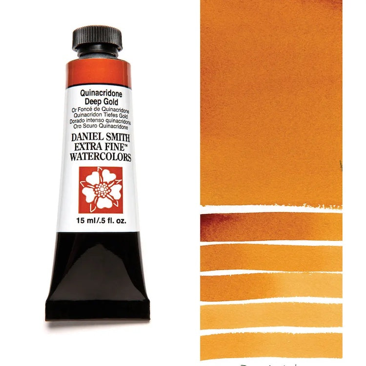 DANIEL SMITH Watercolour - 15mL - Quinacridone Deep Gold
