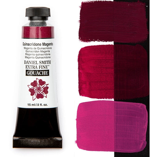 DANIEL SMITH Gouache - 15mL - Quinacridone Magenta