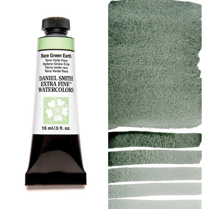 DANIEL SMITH Watercolour - 15mL - Rare Green Earth (Natural Iron Oxides)