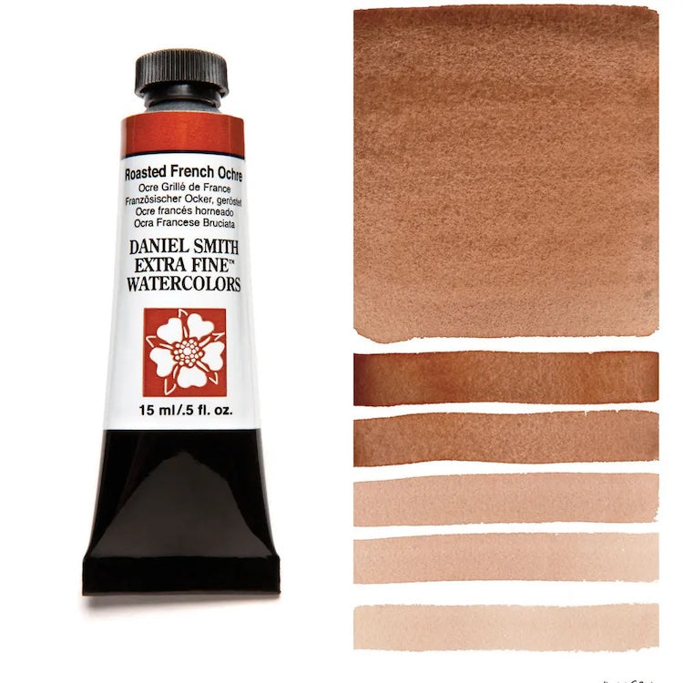 DANIEL SMITH Watercolour - 15mL - Roasted French Ochre 