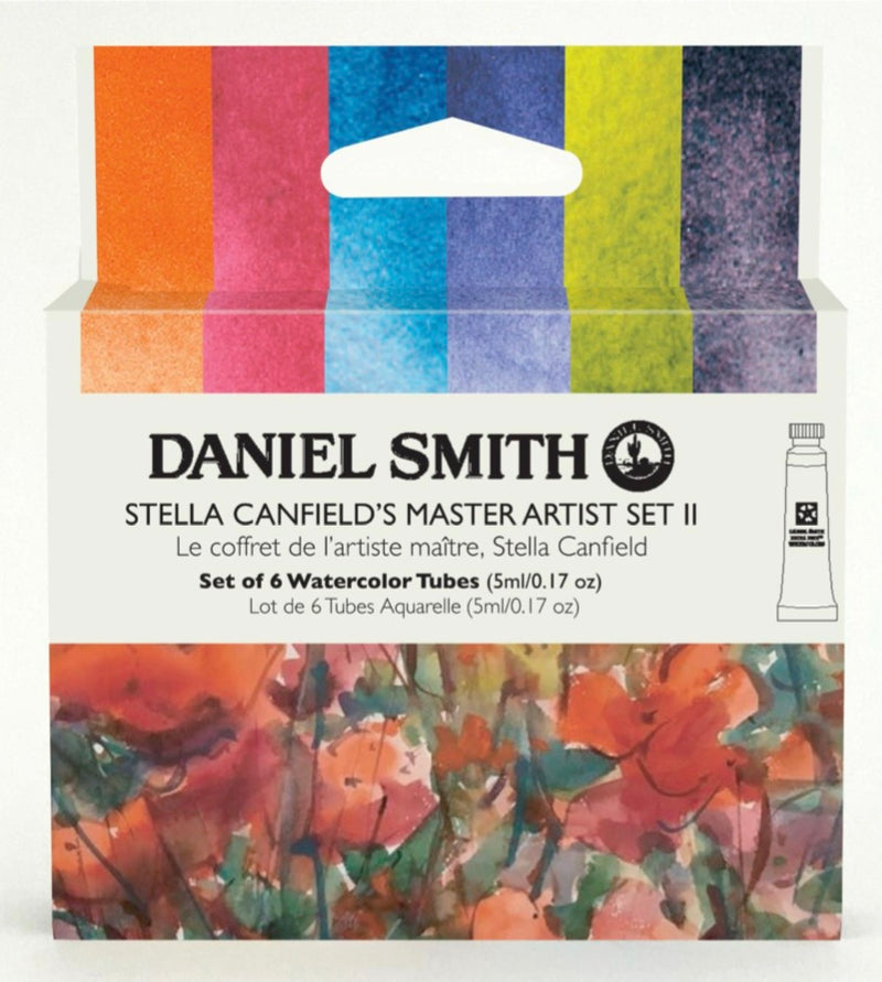 DANIEL SMITH Jean Haines' Master Artist Watercolour Set - 5mL x 10 Colours