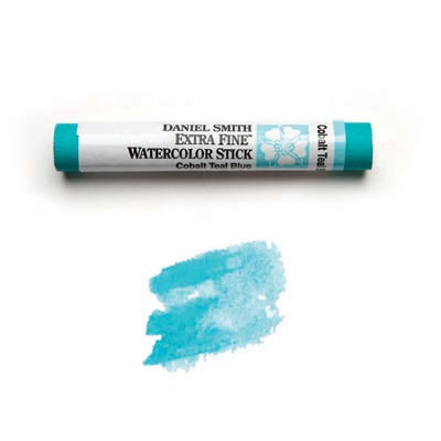 DANIEL SMITH Watercolour Half Stick-Pan - Cobalt Teal Blue (PG50)