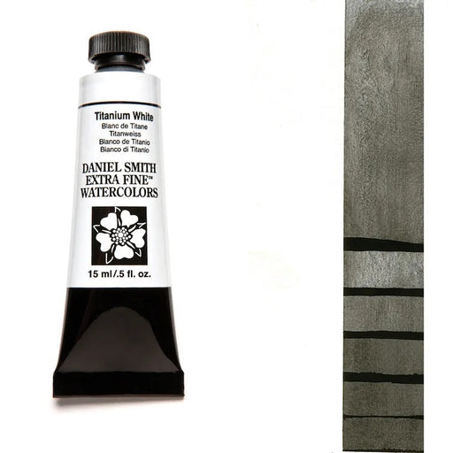 DANIEL SMITH Watercolour - 15mL - Titanium White (PW6)