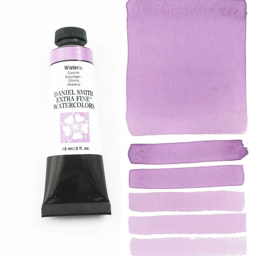 DANIEL SMITH Watercolour - 15mL - Wisteria (PW6,PR122)