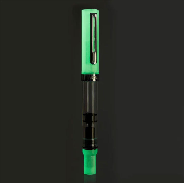 TWSBI Eco Fountain Pen - Glow Green - Fine Nib