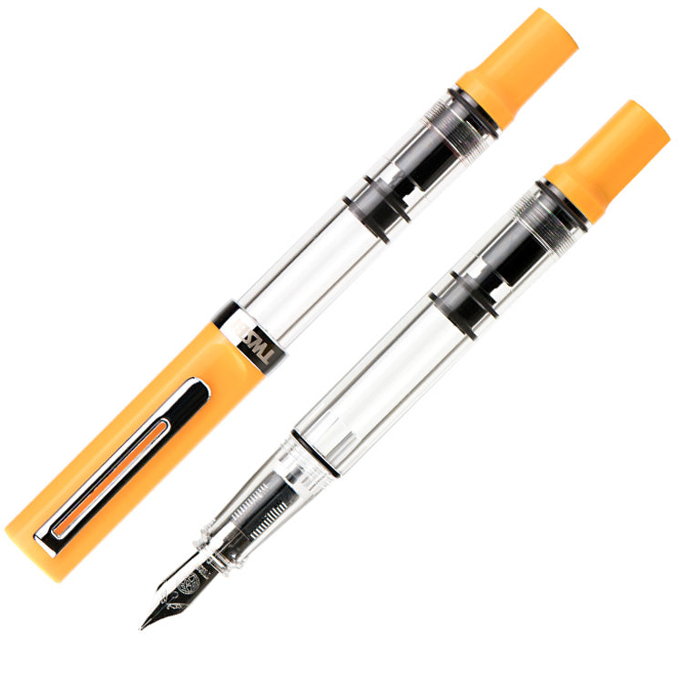 TWSBI Eco-T Fountain Pen - Saffron - Broad Nib