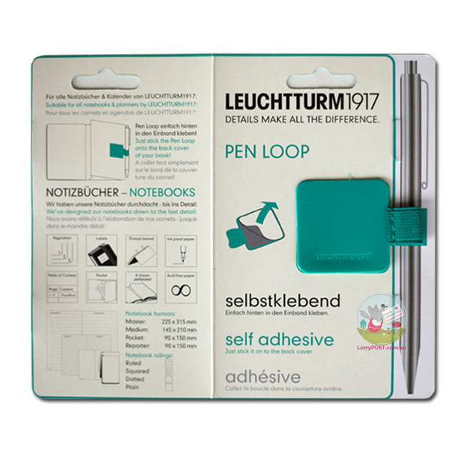 LEUCHTTURM1917 Classic Hard Cover - Pocket A6 - Squared - Emerald Green