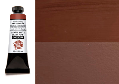 DANIEL SMITH Gouache - 15mL - Enviro Red Iron Oxide (PBr6)