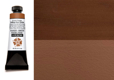 DANIEL SMITH Gouache - 15mL - Enviro Yellow Iron Oxide (PBr6)