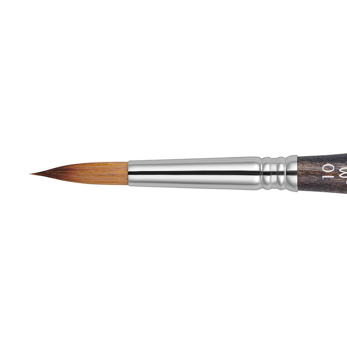 ESCODA Chronos (1356) Toray-Rmix (Red Sable blend) Watercolour Travel Brush - Pointed Round - Size 10 (5.7 x 24mm)