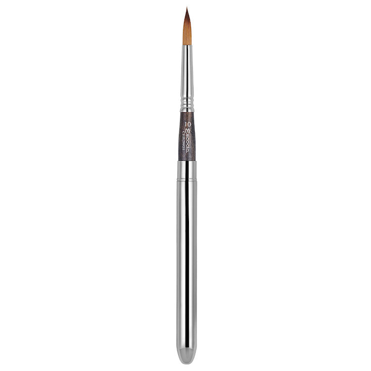 ESCODA Chronos (1356) Toray-Rmix (Red Sable blend) Watercolour Travel Brush - Pointed Round - Size 8 (4.4 x 21mm)