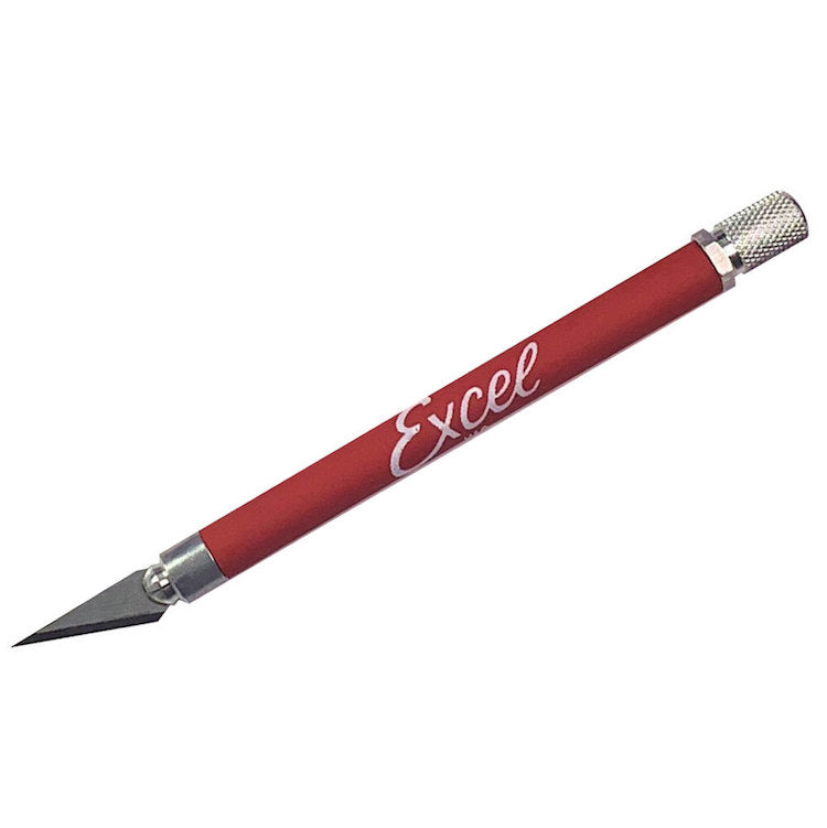 EXCEL Soft Grip Craft Knife (with safety cap) - K18 Blade