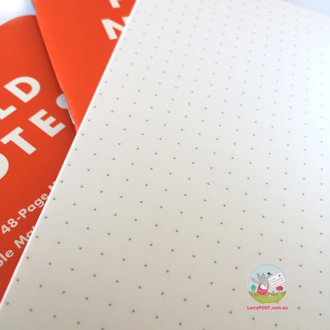 FIELD NOTES Expedition - Set of 3 - Pocket (A6 9 x 14cm) - Orange/Black - Dot Grid