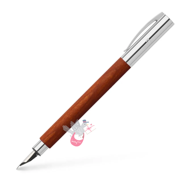 FABER-CASTELL Ambition Pearwood - Fountain Pen (& Converter) - Medium Nib
