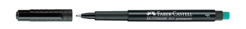 ABER-CASTELL Multimark Permanent Marker - Black - Fine (0.6mm)