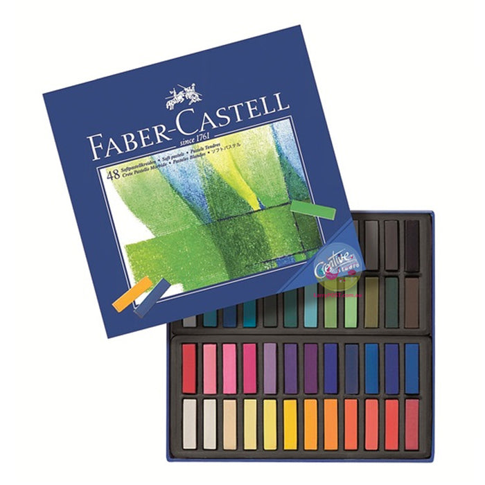 FABER-CASTELL Goldfaber Soft Pastels - Box of 48