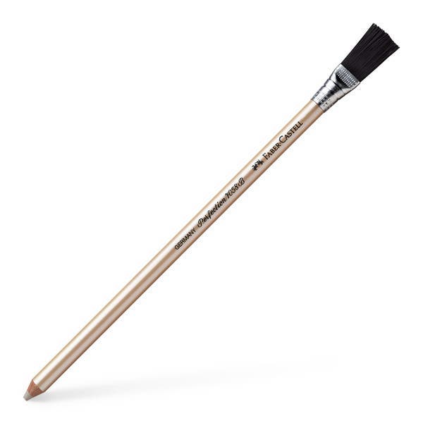FABER-CASTELL Perfection Hard Eraser Pencil with brush (7058-B)