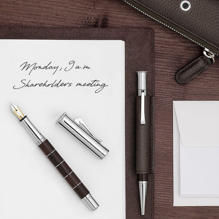 GRAF VON FABER-CASTELL Classic Anello Grenadilla Ball Pen