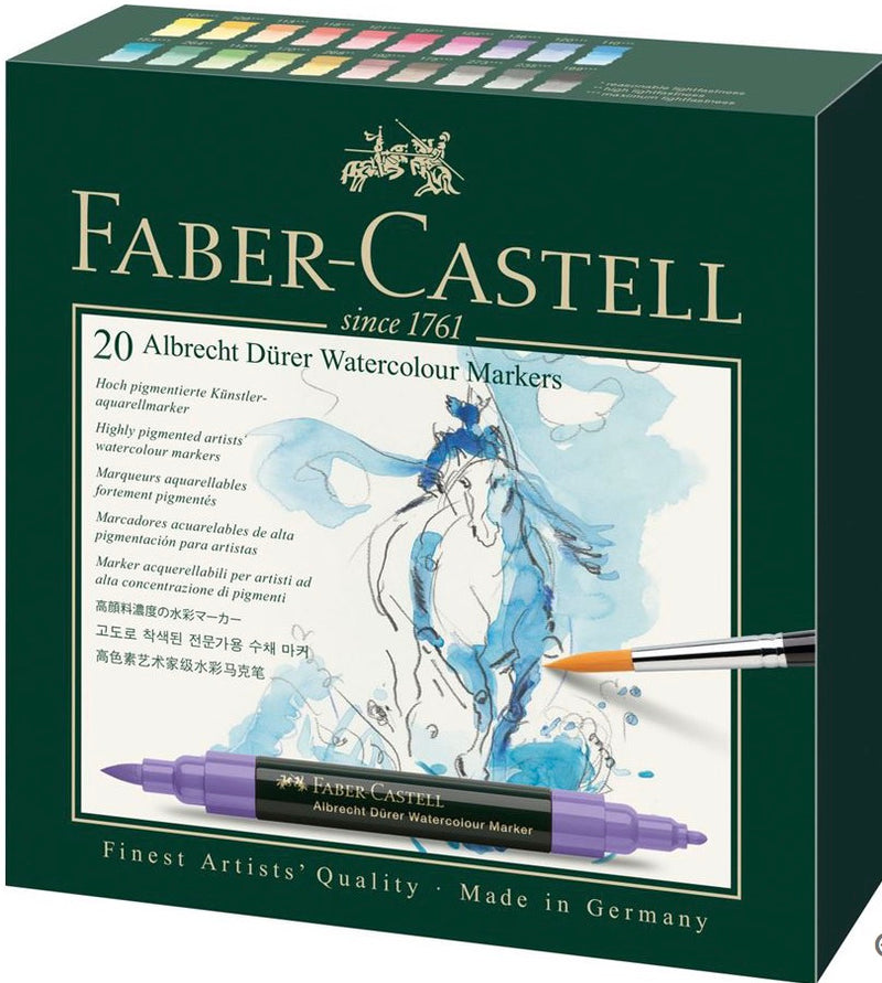 FABER-CASTELL Albrecht Durer Watercolour Marker- Set 20