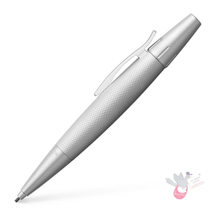 FABER-CASTELL e-motion - Pure Silver - Mechanical Pencil (1.4mm)