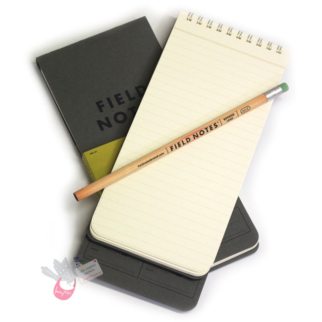 FIELD NOTES Front Page Reporter Notebooks - Set of 2 - Tall Pocket Size (9.5 x 21cm) - Ruled Pages