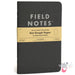 FIELD NOTES’ÇÎå "Pitch Black" - Set of 2 - Medium (120 x 190mm) - Dot Grid