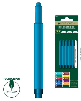 MONTEVERDE Ink Cartridge to fit LAMY
