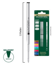 MONTEVERDE USA SOFTROLL Ballpoint Refill to fit MONTBLANC