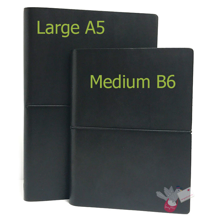 CIAK Classic Notebook - Medium (B6) - Squared / Grid - Black