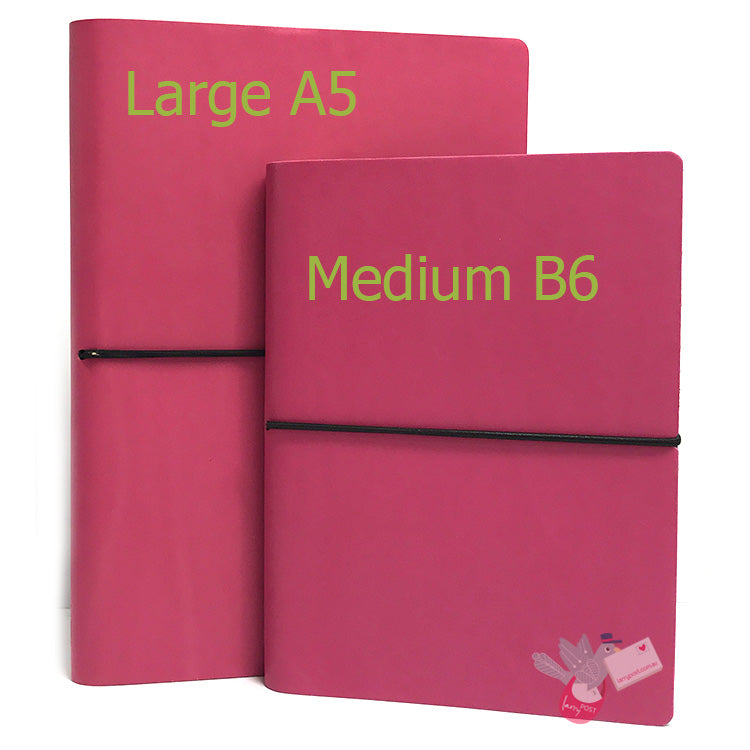 CIAK Classic Notebook - Medium (B6) - Ruled Pages - Pink