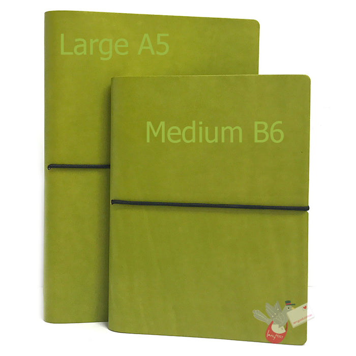CIAK Classic Notebook - Medium (B6) - Squared / Grid - Green