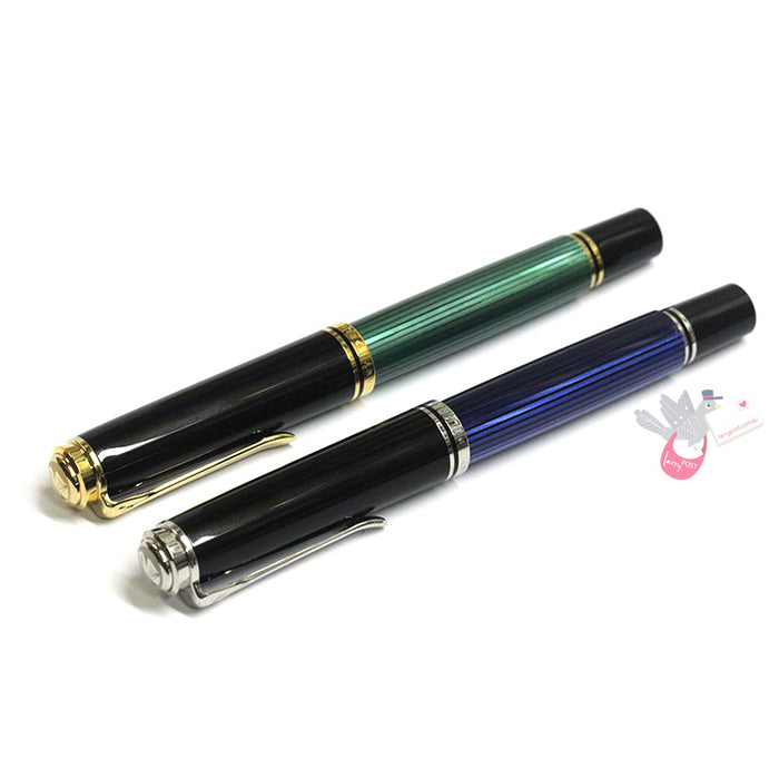 PELIKAN Souveran M800 Fountain Pen - Black/Green