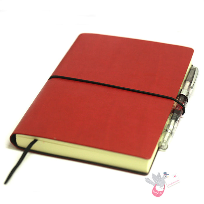 CIAK Classic Notebook - Large (A5) - Ruled - Red
