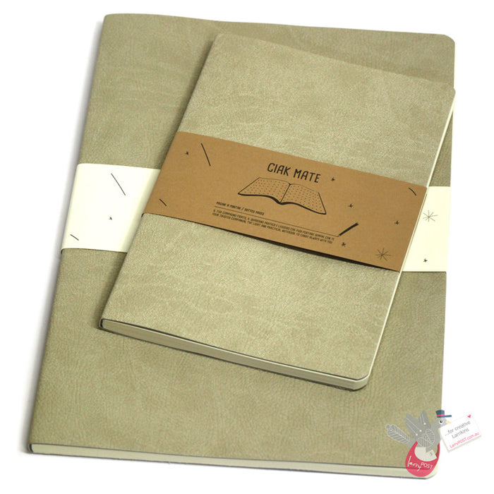 CIAK Mate Soft Cover Notebook - A4 - Dotted Pages - Dove