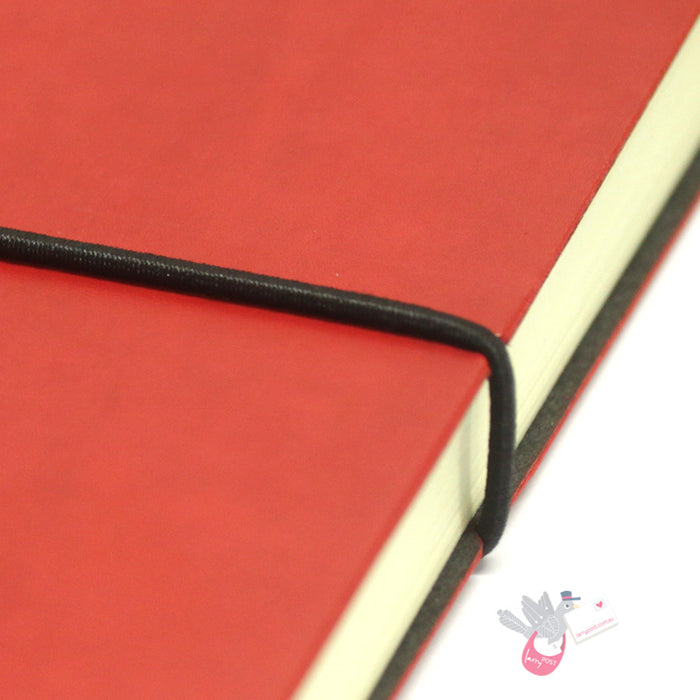CIAK Classic Notebook - Large (A5) - Plain Page - Red