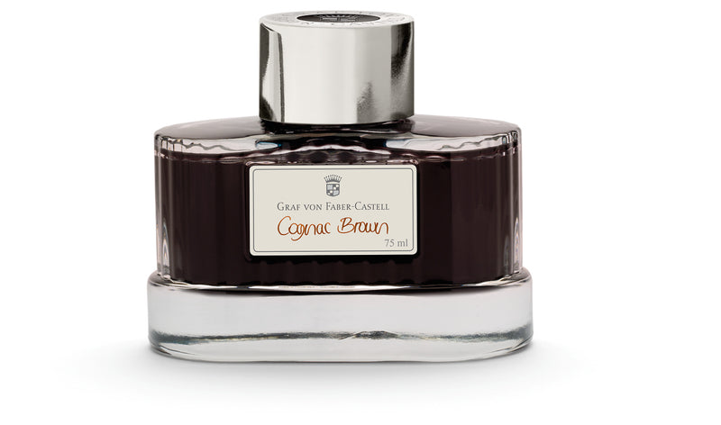 GRAF VON FABER-CASTELL Ink Bottle 75mL - Cognac Brown