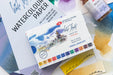 WHITE NIGHTS Limited Edition Artists' Watercolours Set - 12 Full Pans & Plastic Palette - Urban Landscape