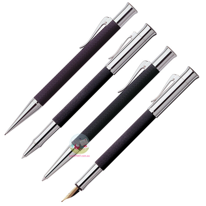 GRAF VON FABER-CASTELL Guilloche Black - Propelling Pencil