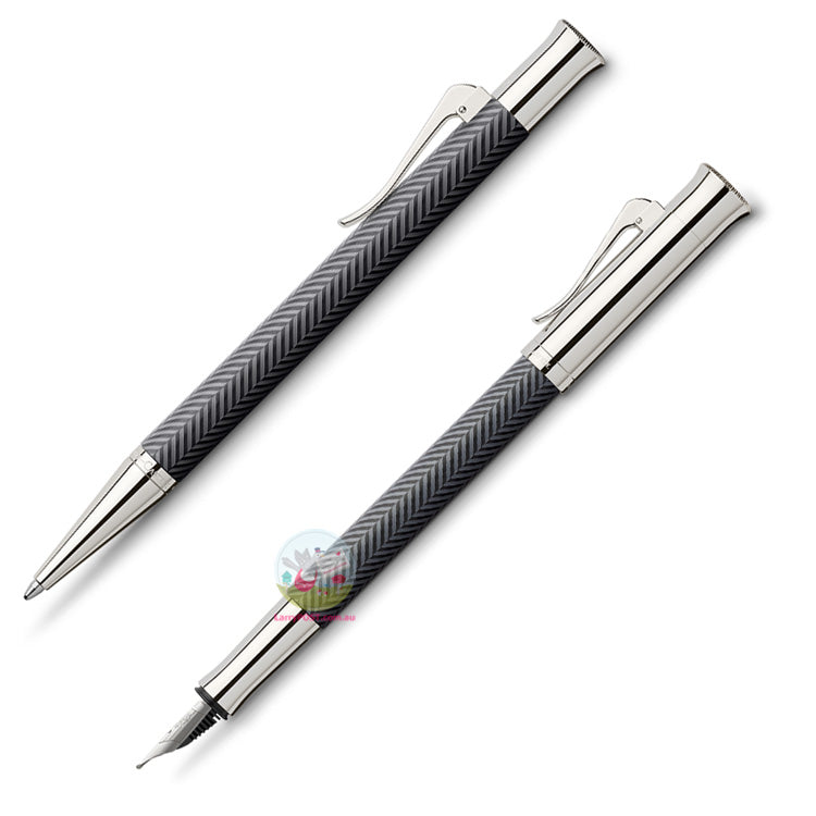 GRAF VON FABER-CASTELL Guilloche Ciselé - Anthracite - Rollerball Pen