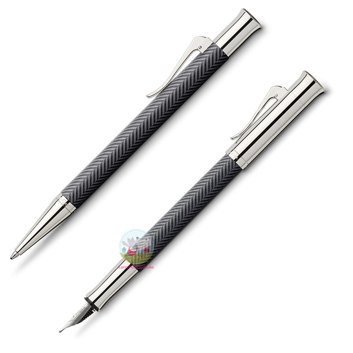 GRAF VON FABER-CASTELL Guilloche Ciselé - Anthracite - Rollerball Pen
