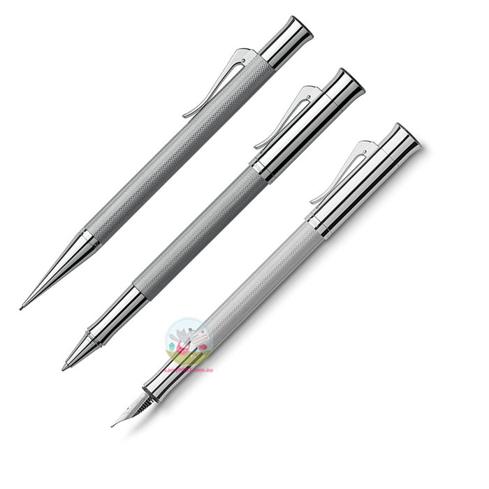 GRAF VON FABER-CASTELL Guilloche Rhodium - Propelling Pencil